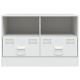 TV Cabinet White 67x39x44 cm Steel 841749