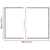 Plant Cover with Eyelets 3x8 m Polyethylene 3308708