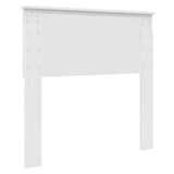 Headboard Gloss White Engineered wood 888467