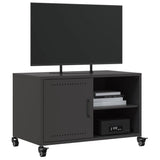TV Cabinet Black 68x39x43.5 cm Steel 846668