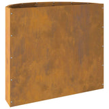 Planter Rusty 60 x 30 x 50 cm Weathering Steel 883723