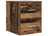 Bathroom Cabinet Set 3 pcs Old Wood 49.5 x 35 x 63 cm 3405801