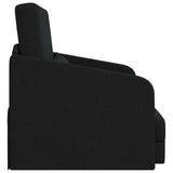 Folding Sofa Bed Black 65 x 80 x 83 cm Fabric 42030496