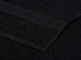 Towels "FROGN" 10 pcs Black 100x200 cm 360 gsm 136964