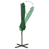 Cantilever Garden Parasol Green 312337
