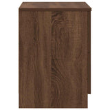 Bedside Cabinets 2 pcs with 2 Drawers Brown Oak 40x36x50 cm 858798