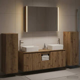 Bathroom Furniture Set 6 pcs Artisan Oak 3407174