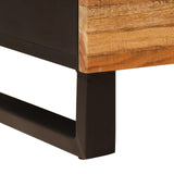 Bed cabinet 2 pcs Brown 40 x 33 x 46 cm Solid Mango Wood 4018303