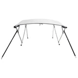 4-bow Bimini Top with Mesh Sidewalls 243xx137 cm 94853