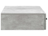 Wall-Mounted Side Table Concrete Grey 87.5 x 34.5 x 17 cm 898668