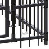 Outdoor Dog Kennel Steel 16.59 m 3097944