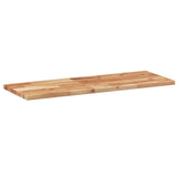 Floating Shelves 2 pcs 100x30x2 cm Oil Finished Solid Wood Acacia 3279536