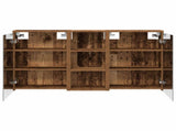 Bathroom Cabinet Set 3 pcs 116 x 16 x 62.5 cm Engineered wood 3403814