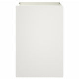 Planter White 52x48x75 cm Steel 841584