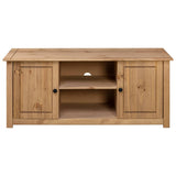 TV Cabinet 120x40x50 cm Solid Pine Wood Panama Range 282670