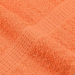 ZNTS Sauna Towels 4 pcs Orange 80x200 cm 360 gsm 100% Cotton 136912