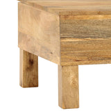 Coffee Table Solid Mango Wood 110x55x35 cm 246320