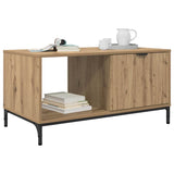 Coffee Table Artisan Oak 90 x 49 x 46 cm Engineered Wood 883453