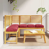 Cushion 6 pcs Wine Red 40 x 40 x 8 cm Oxford Fabric 42001604