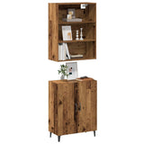Sideboard with Wall Cabinet Old Wood Engineered Wood 3329223