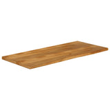 Table Top Live Edge 140x60x3.8 cm Solid Wood Mango 370601