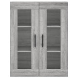 Wall Mounted Cabinets 2 pcs Grey Sonoma Engineered Wood 3197967