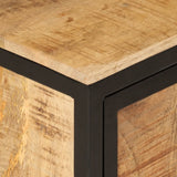 Bathroom Cabinet 40x30x50 cm Solid Wood Mango and Iron 358573