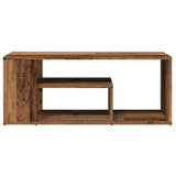 Coffee Table Old Wood 100x50x40 cm Engineered Wood 856556
