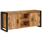 TV Cabinet Brown 120 x 30 x 50 cm Solid rough mango wood 4104751