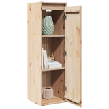 ZNTS Wall Cabinets 2 pcs 30x30x100 cm Solid Pinewood 813506