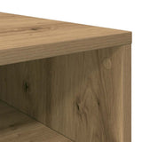 Shoe Rack Artisan Oak 54x34x100.5 cm Engineered Wood 855837