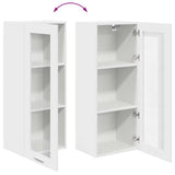 Hanging Cabinet White 40 x 31 x 100 cm Engineered Wood 884378