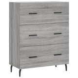 Sideboard Grey Sonoma 69.5x34x90 cm Engineered Wood 827874