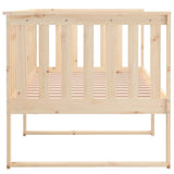 Day Bed without Mattress 100x200 cm Solid Wood Pine 820886