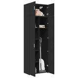 Storage Cabinet Black 70x42.5x225 cm Engineered Wood 3281330