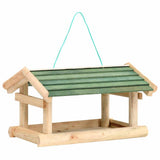 314819 Bird Feeder Solid Wood 35x29,5x21 cm