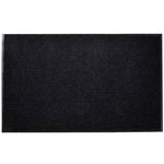 ZNTS Black PVC Door Mat 90 x 120 cm 241265