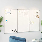 Magnetic Whiteboard Foldable 180x100x1,7 cm Aluminium 4005363