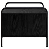 Coffee Table Black Oak 50 x 49 x 41 cm Engineered Wood 8013590