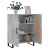 Sideboard Concrete Grey 69.5x34x90 cm Engineered Wood 830224