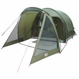 Cabin Tent Olive Green 488 x 244 x 183 cm Polyester and Steel 42029036