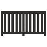 Radiator Cover Black 149x20x82 cm Engineered Wood 852745