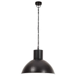 320565 Hanging Lamp 25 W Black Round 48 cm E27