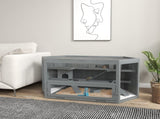 3 Tier Wooden Large Hamster Cage with Sliding Tray, Seesaws, Water Bottle, Grey T3398P375359