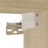 3 Piece Bathroom Furniture Set Sonoma Oak Engineered Wood 3301121