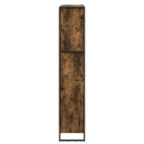 Book Cabinet 2 pcs Smoke Oak 80 x 30 x 155 cm Engineered Wood 3403006