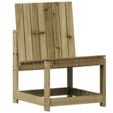 3 Piece Garden Lounge Set Impregnated Wood Pine 832624
