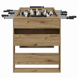 Foosball Table Artisan Oak 146.5 x 74 x 85 cm Engineered Wood 3378206