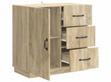 Sideboard Sonoma Oak 66 x 34.5 x 87 cm Engineered Wood 895317