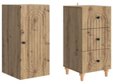 Cabinet Set 2 pcs 33 x 34.5 x 90 cm Engineered Wood 3416474
